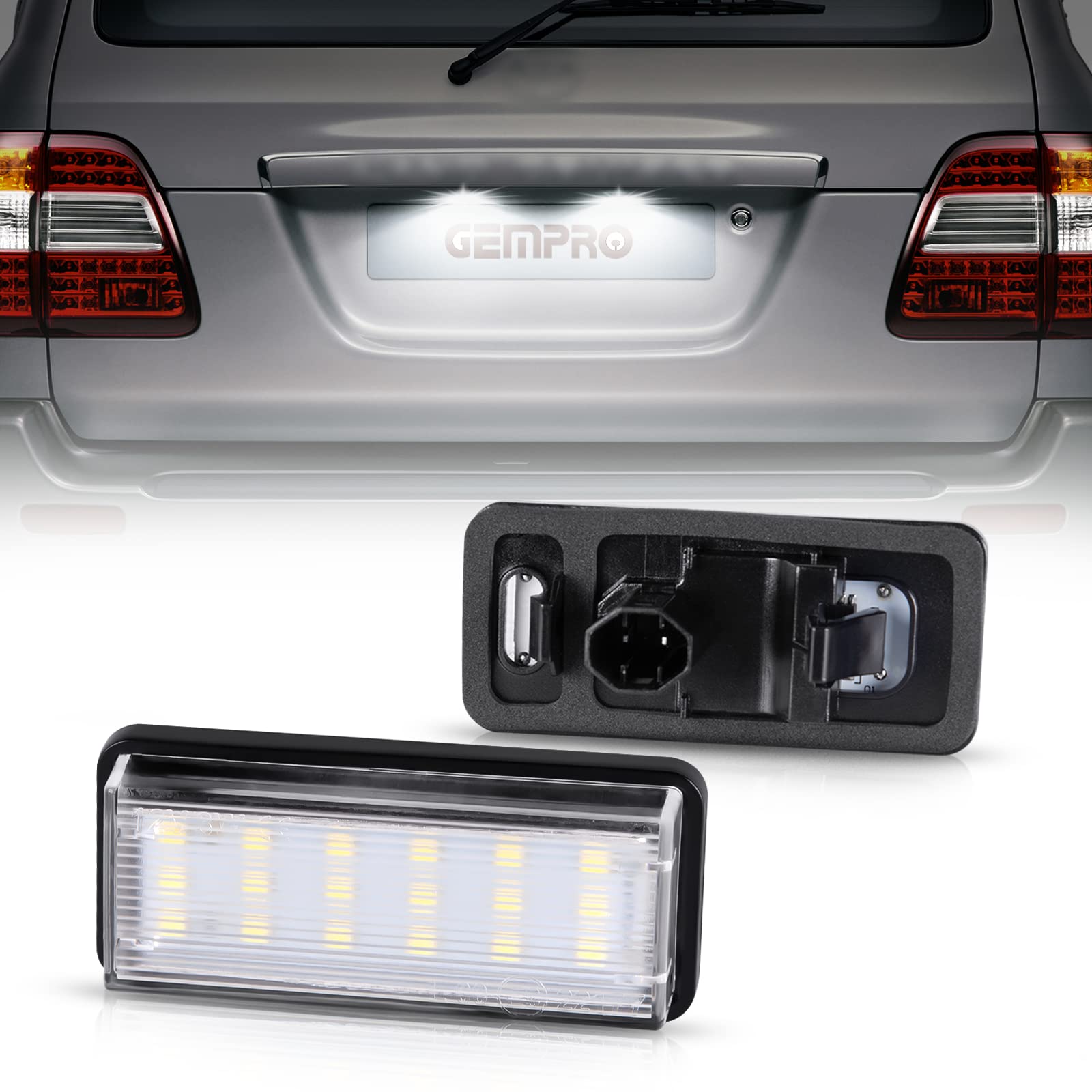 GemPro Land Cruiser 100 Series 200 Series 210 Series Crown Crown Hybrid Номерной фонарь LED Land Cruiser Prado 120 Series 120 Series Mark
GemPro Land Cruiser 100 Series 200 Series 210 Series Crown Crown Hybrid Номерной фонарь LED Land Cruiser Prado 120 Series 120 Series Mark