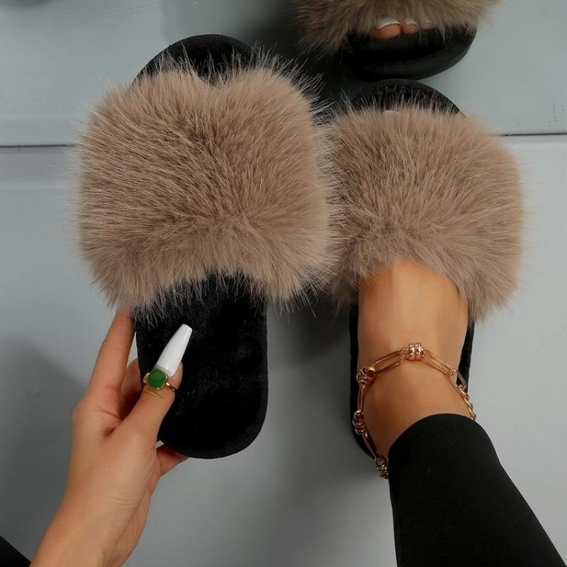 Женские летние повседневные пушистые тапочки с мехом, плоские, нескользящие, из натурального меха лисы, меховые шлепанцы, обувь большого размера, меховые сандалии 39 коричневый
Женские летние повседневные пушистые тапочки с мехом, плоские, нескользящие, из натурального меха лисы, меховые шлепанцы, обувь большого размера, меховые сандалии 39 коричневый