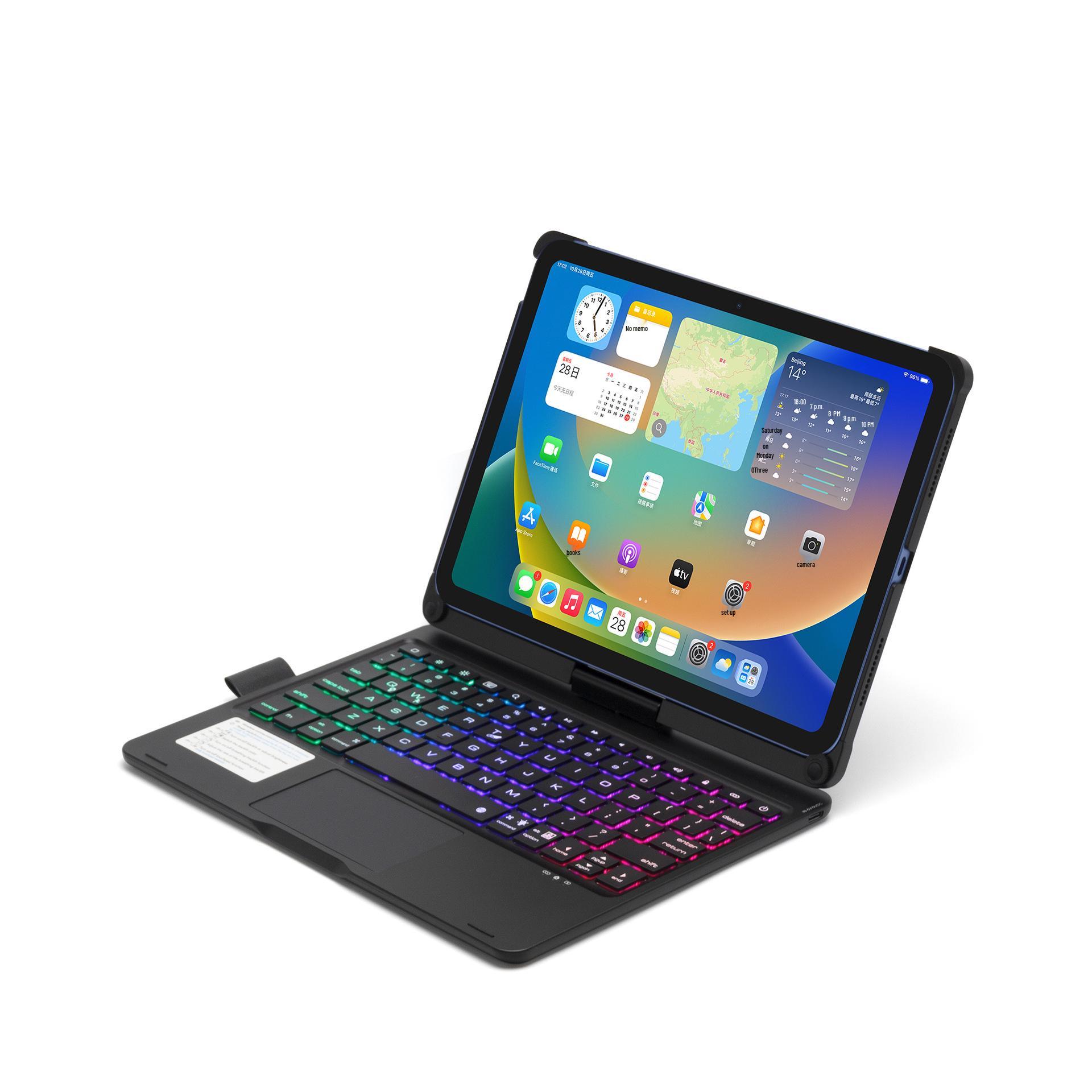 Чохол-клавіатура Bluetooth з підсвічуванням для Apple iPad Pro 11 з обертанням на 360° (Іспанська) iPad Pro 11-inch 2018/2020/2021/2022
Чохол-клавіатура Bluetooth з підсвічуванням для Apple iPad Pro 11 з обертанням на 360° (Іспанська) iPad Pro 11-inch 2018/2020/2021/2022