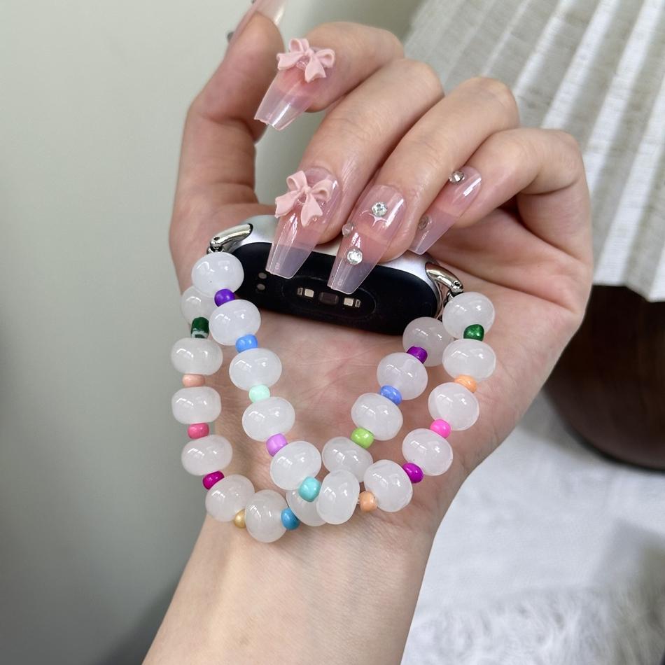 Fashion Crystal Energy Stone Rainbow Bead Strap For Xiaomi Mi Band 10 9 8 Miband 9Pro 8 Pro Elastic Bracelet Wristband Watchband For Mi Band 8
Fashion Crystal Energy Stone Rainbow Bead Strap For Xiaomi Mi Band 10 9 8 Miband 9Pro 8 Pro Elastic Bracelet Wristband Watchband For Mi Band 8