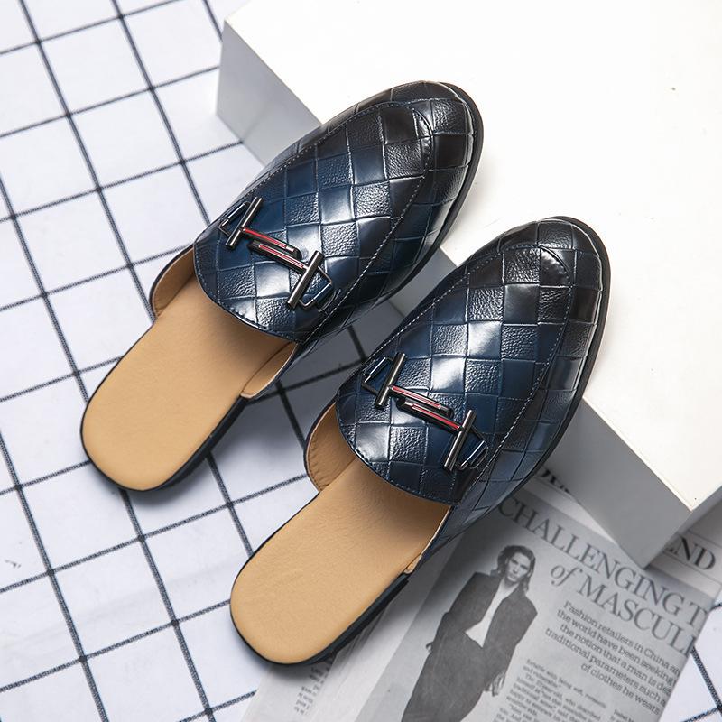 Foreign Trade Men s Leather Shoes Large Size Baotou Half Slippers Men s External Wear Korean Edition Fashion Genuine Leather 37 чёрный
Foreign Trade Men s Leather Shoes Large Size Baotou Half Slippers Men s External Wear Korean Edition Fashion Genuine Leather 37 чёрный