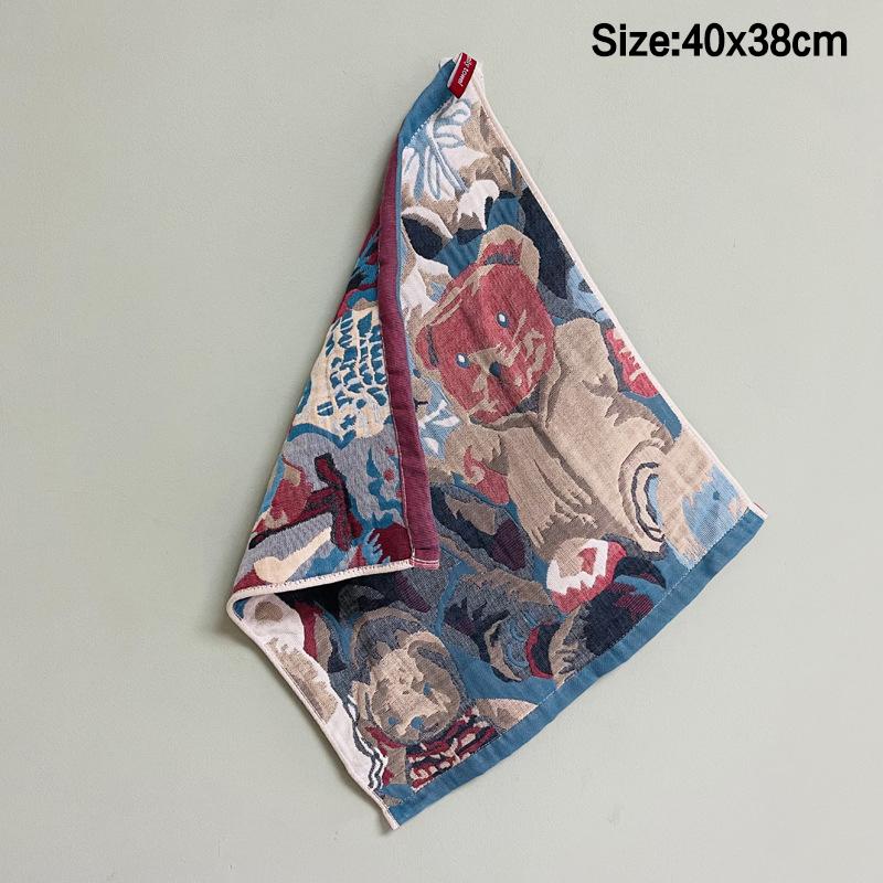 *4 Layer 38x40cm Cotton Yarn Decorative Pure Cotton Dish Cloth Quick Dry Tea Towel Retro Floral Hand Towel Home Restaurant
*4 Layer 38x40cm Cotton Yarn Decorative Pure Cotton Dish Cloth Quick Dry Tea Towel Retro Floral Hand Towel Home Restaurant