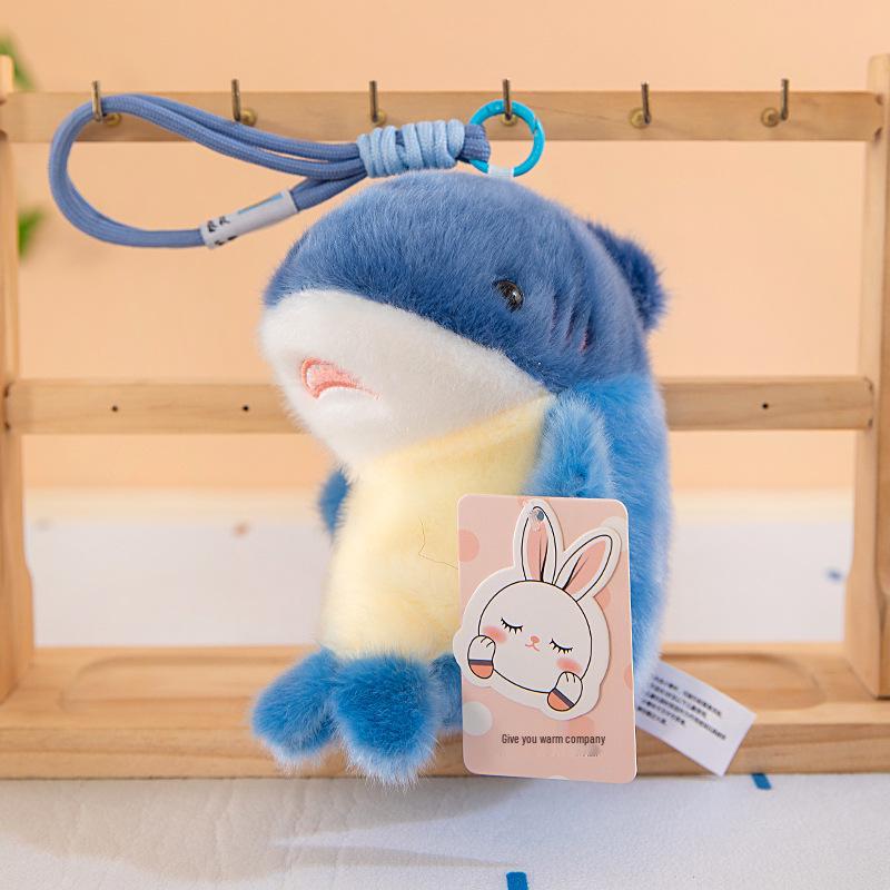 Ocean Series Plush Keychain: Shark, Dolphin & Seal Doll Pendant Gift 16cm
Ocean Series Plush Keychain: Shark, Dolphin & Seal Doll Pendant Gift 16cm