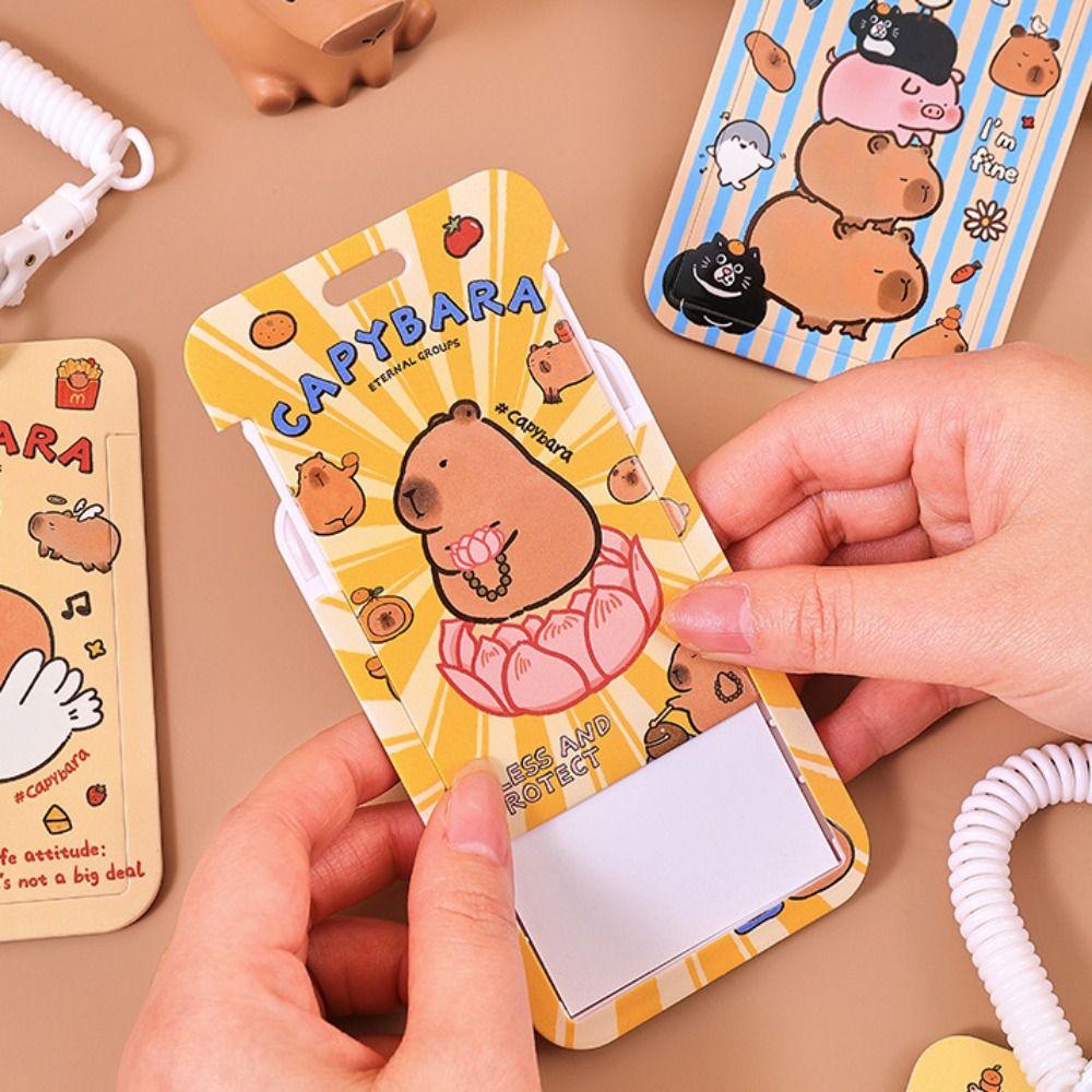 Plastic Capybara Photocard Holder Letter Capybara Bus Card Cover Capybara Card Holder Travel style C
Plastic Capybara Photocard Holder Letter Capybara Bus Card Cover Capybara Card Holder Travel style C