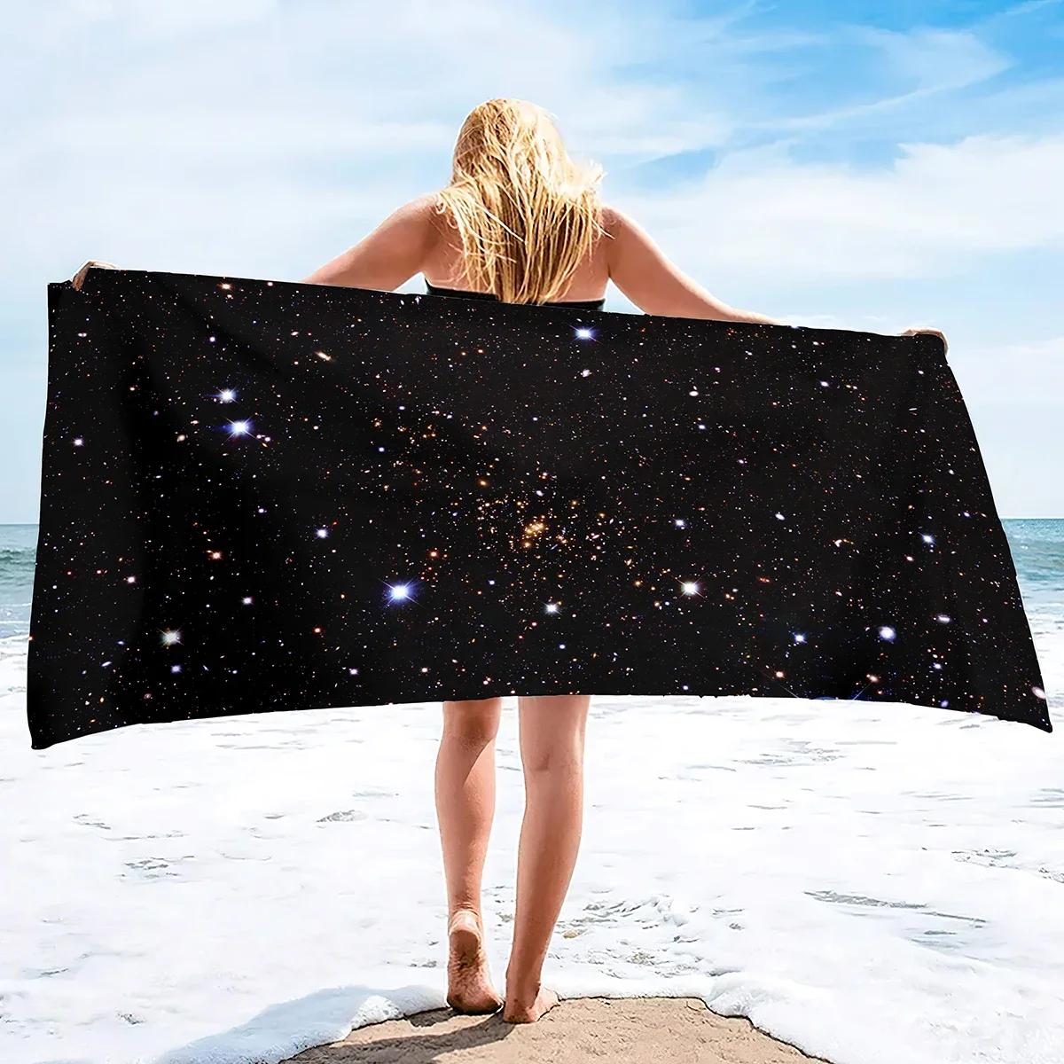 Starry Night Sky Beach Towel,Microfiber Super Absorbent Beach Towel, Soft and Comfortable Bathroom Towel Sand Free Beach Towel W30*H60(CM)
Starry Night Sky Beach Towel,Microfiber Super Absorbent Beach Towel, Soft and Comfortable Bathroom Towel Sand Free Beach Towel W30*H60(CM)