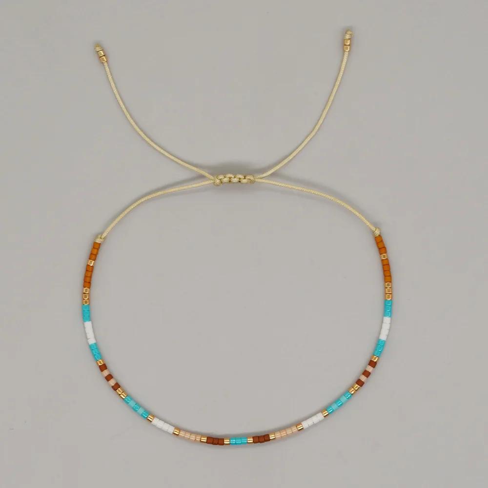 Classic Design Boho Colorful Acrylic Bead Thin Chains Couple Bracelet for Women Charm Handmade Small Ball Bangle Korean Zircon
Classic Design Boho Colorful Acrylic Bead Thin Chains Couple Bracelet for Women Charm Handmade Small Ball Bangle Korean Zircon
