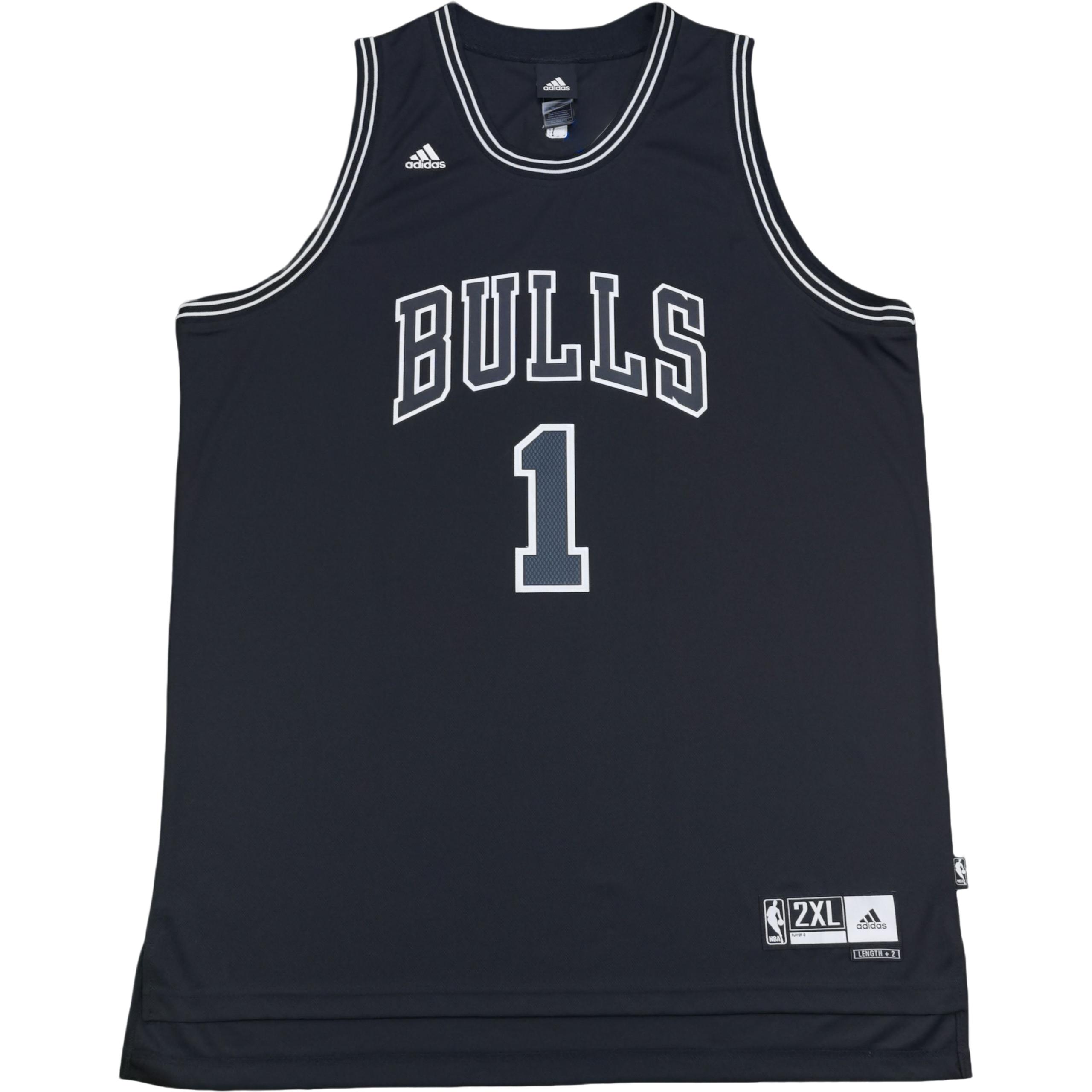 Adidas X NBA Chicago Bulls Swingman Fan Edition Round Neck Fashion Soft Sleeveless Basketball Jersey Unisex jersey Black 7716A-300-K91062 2XL
Adidas X NBA Chicago Bulls Swingman Fan Edition Round Neck Fashion Soft Sleeveless Basketball Jersey Unisex jersey Black 7716A-300-K91062 2XL