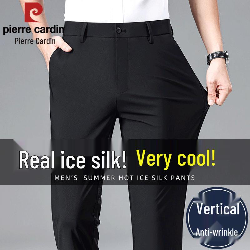 Pierre Cardin Men s Ice Silk Business Casual Straight Pants 30
Pierre Cardin Men s Ice Silk Business Casual Straight Pants 30