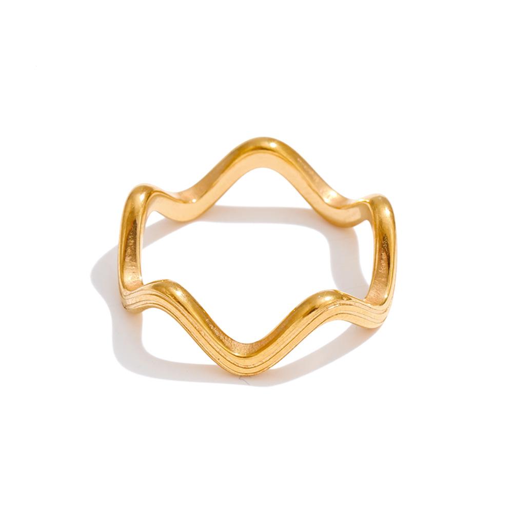 Yhpup Size 678 Minimalist Stainless Steel Finger Ring 18K Golden PVD Plated Daily Wear Fashion Jewelry Wholesale 6
Yhpup Size 678 Minimalist Stainless Steel Finger Ring 18K Golden PVD Plated Daily Wear Fashion Jewelry Wholesale 6