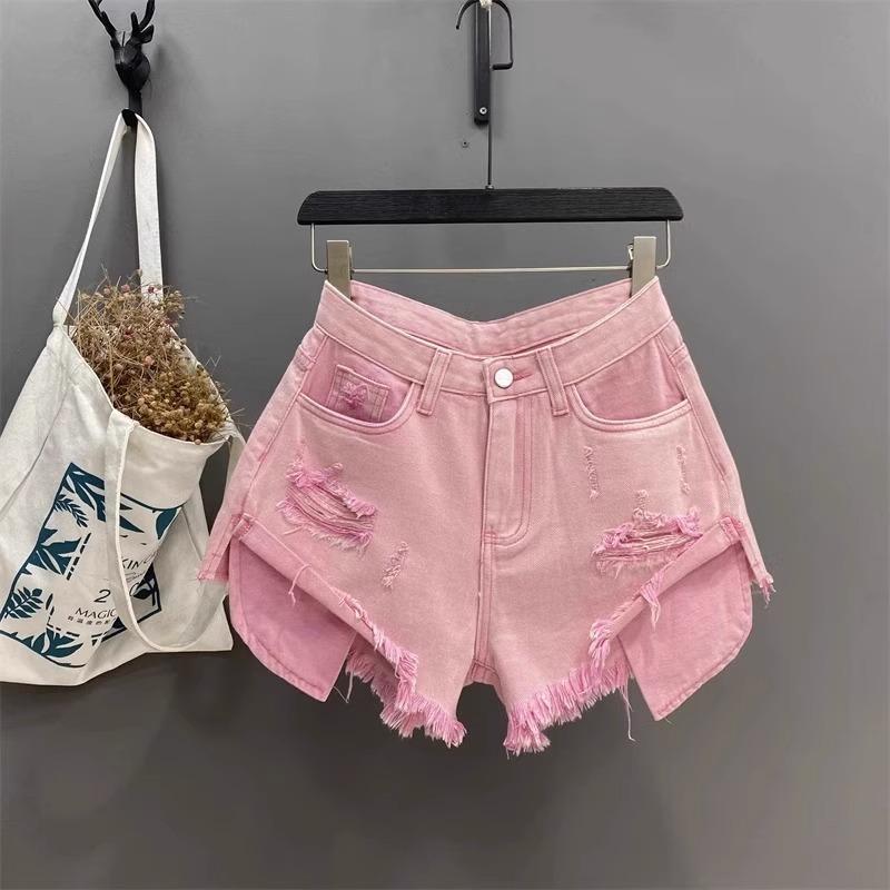 Light Blue Hot Girl s Fashionable Pockets Are Exposed Hand-made Frayed Brushed Raw Edge Denim Ultra-short Hot Pants XL рожевий
Light Blue Hot Girl s Fashionable Pockets Are Exposed Hand-made Frayed Brushed Raw Edge Denim Ultra-short Hot Pants XL рожевий