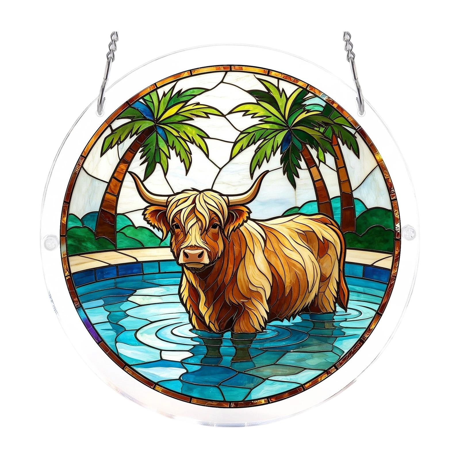 Acrylic Suncatcher Hanging Ornament Round Tree Pattern Decorative Pendant for Home Garden Window Wall Art Decor One Size
Acrylic Suncatcher Hanging Ornament Round Tree Pattern Decorative Pendant for Home Garden Window Wall Art Decor One Size