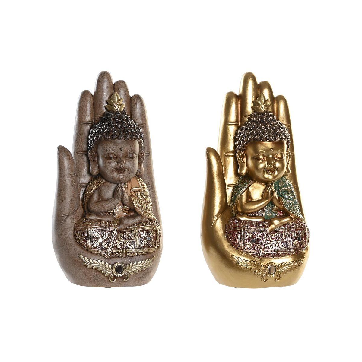 Декоративная статуэтка DKD Home Decor 15,5 x 11 x 29 см Бежевый Золотой Буда Ориентал (2 единицы) TU прозрачный
Декоративная статуэтка DKD Home Decor 15,5 x 11 x 29 см Бежевый Золотой Буда Ориентал (2 единицы) TU прозрачный