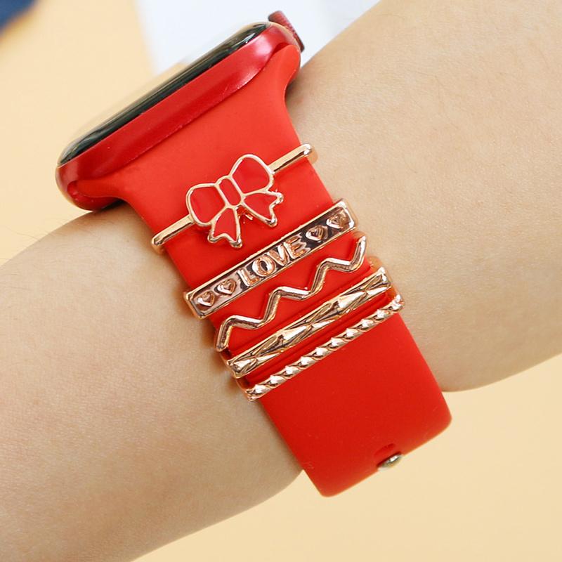 Universal Smart Watch Band Charms Metal Decorative Charms Loops Watch Strap Ornaments with Rhinestone (without Strap) Style C
Universal Smart Watch Band Charms Metal Decorative Charms Loops Watch Strap Ornaments with Rhinestone (without Strap) Style C