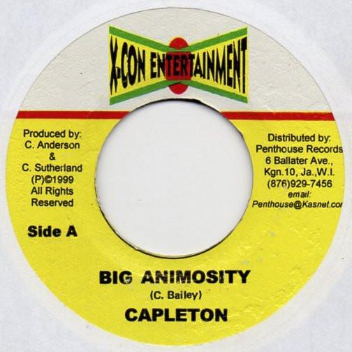 7inch Record CAPLETON - Big Animosity NONE X-con Entertain 1999 Japan Reggae, Ska & Dub Used
7inch Record CAPLETON - Big Animosity NONE X-con Entertain 1999 Japan Reggae, Ska & Dub Used