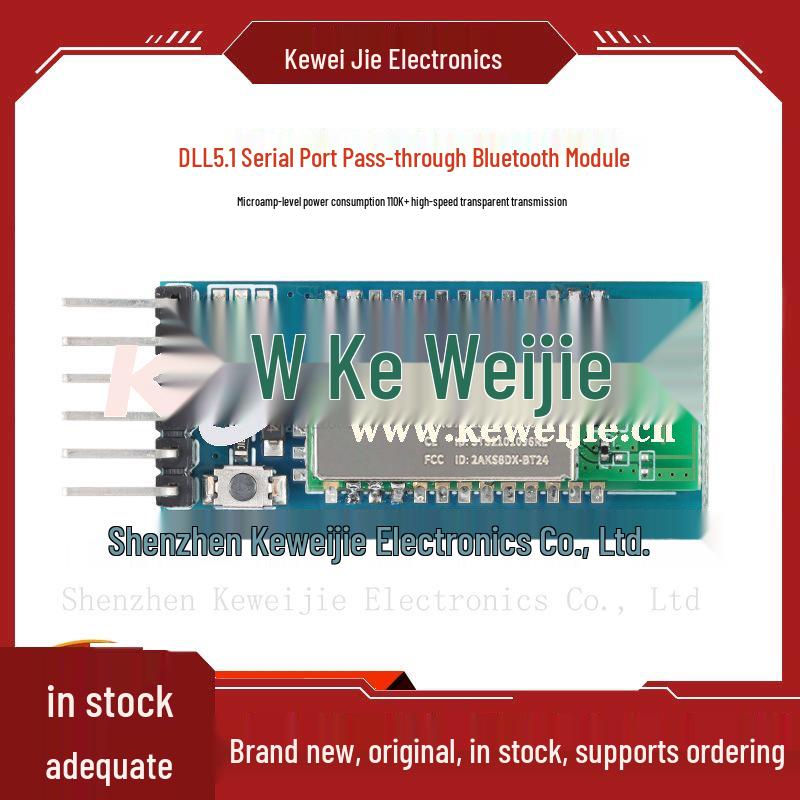 DX-BT24W BLE5.1 Bluetooth Module: Wireless High-Speed Serial Communication, Low Power Transparent Transmission DX-BT24W-A Model 2
DX-BT24W BLE5.1 Bluetooth Module: Wireless High-Speed Serial Communication, Low Power Transparent Transmission DX-BT24W-A Model 2