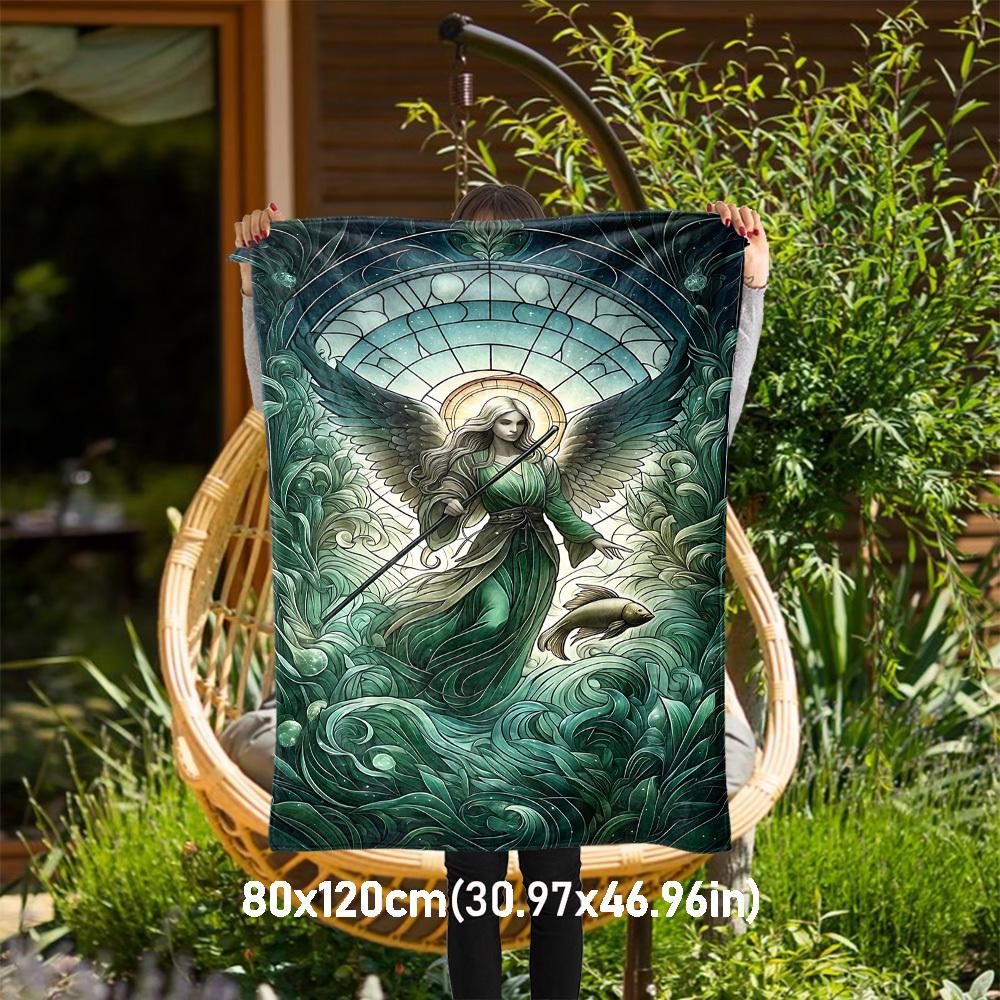 1PC Angel FishOutdoor Flannel Blanket - Soft Plush Decor for Picnics, camping, Bedroom, Playroom, Office, or Lunch Break 1306A 80x120cm(31x47inch)
1PC Angel FishOutdoor Flannel Blanket - Soft Plush Decor for Picnics, camping, Bedroom, Playroom, Office, or Lunch Break 1306A 80x120cm(31x47inch)