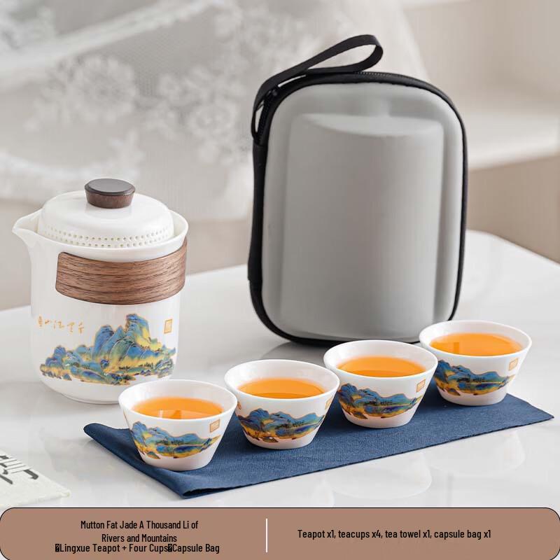 Portable Ceramic Travel Tea Set
Portable Ceramic Travel Tea Set