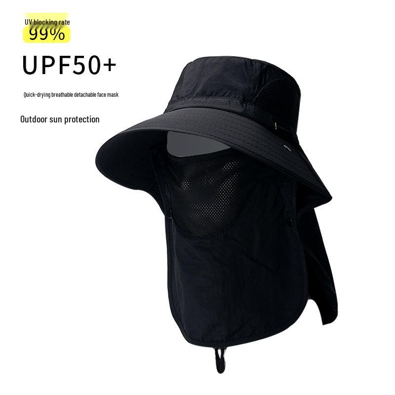 Women s Wide Brim Summer Hat with UV Protection & Integrated Neck Mask for Outdoor Activities Adjustable чёрный
Women s Wide Brim Summer Hat with UV Protection & Integrated Neck Mask for Outdoor Activities Adjustable чёрный