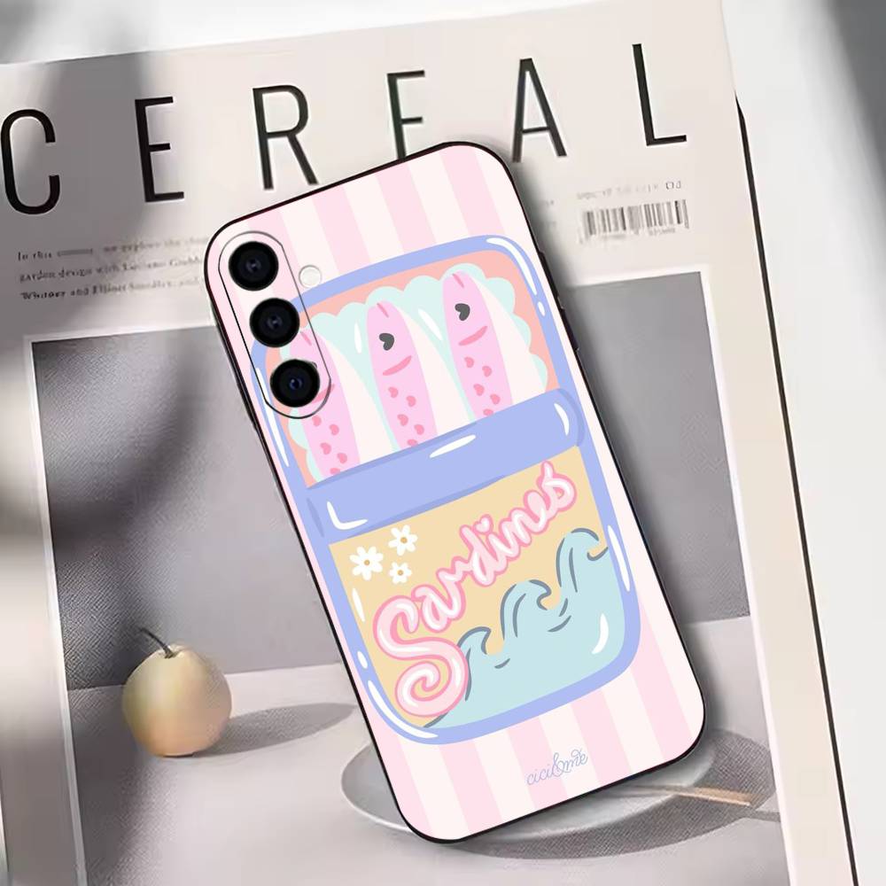 Sardines Color Fish Funny Phone Case Black Silicone Soft For Samsung Galaxy A73,A72,A71,A70,A53,A52,A51 Samsung a41
Sardines Color Fish Funny Phone Case Black Silicone Soft For Samsung Galaxy A73,A72,A71,A70,A53,A52,A51 Samsung a41