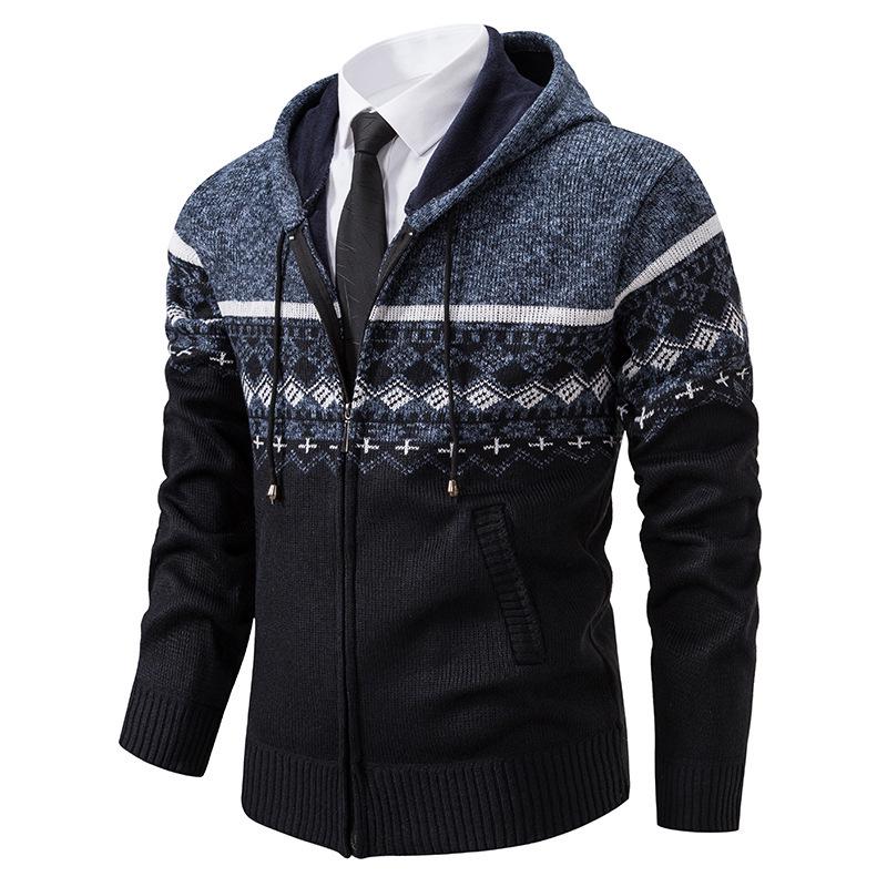 Men s Autumn & Winter Hooded Velvet Knit Sweater – Warm, Casual, Fashion Print 3XL сірий колір/синій
Men s Autumn & Winter Hooded Velvet Knit Sweater – Warm, Casual, Fashion Print 3XL сірий колір/синій