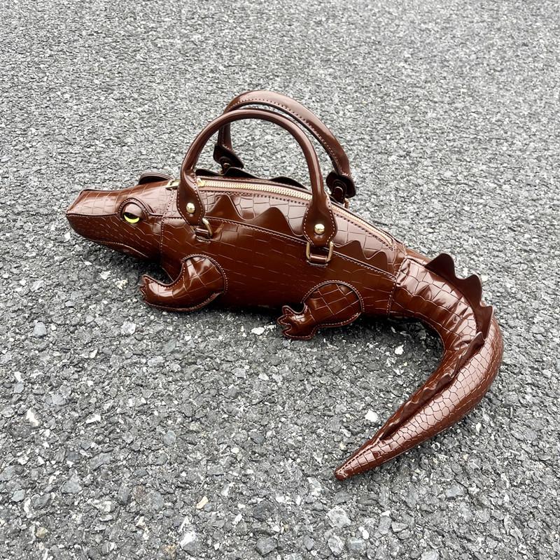 2025 Luxury Designer Unique and Creative 3D Crocodile-shaped Women s Handbags Lady Funny Handmade Tote Bag Trendy Crossbody Bag
2025 Luxury Designer Unique and Creative 3D Crocodile-shaped Women s Handbags Lady Funny Handmade Tote Bag Trendy Crossbody Bag