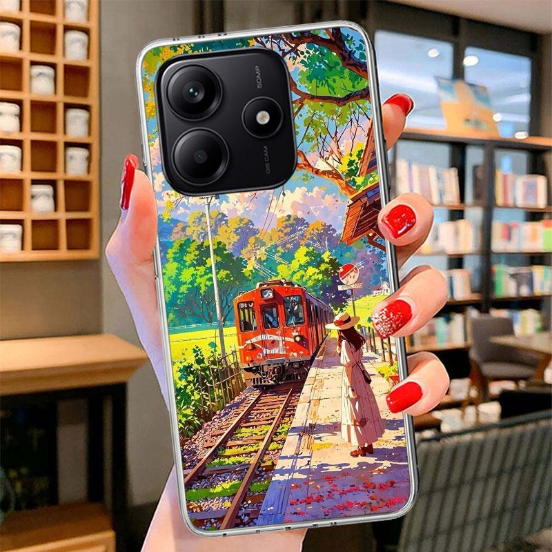 Retro Japanese Sakura Train Phone Case For Xiaomi Redmi Note 15 14 13 12 11 10 Pro Plus 14S 12S 11S 11T 11E 10S Soft Fundas Shel Redmi Note 14 5G
Retro Japanese Sakura Train Phone Case For Xiaomi Redmi Note 15 14 13 12 11 10 Pro Plus 14S 12S 11S 11T 11E 10S Soft Fundas Shel Redmi Note 14 5G