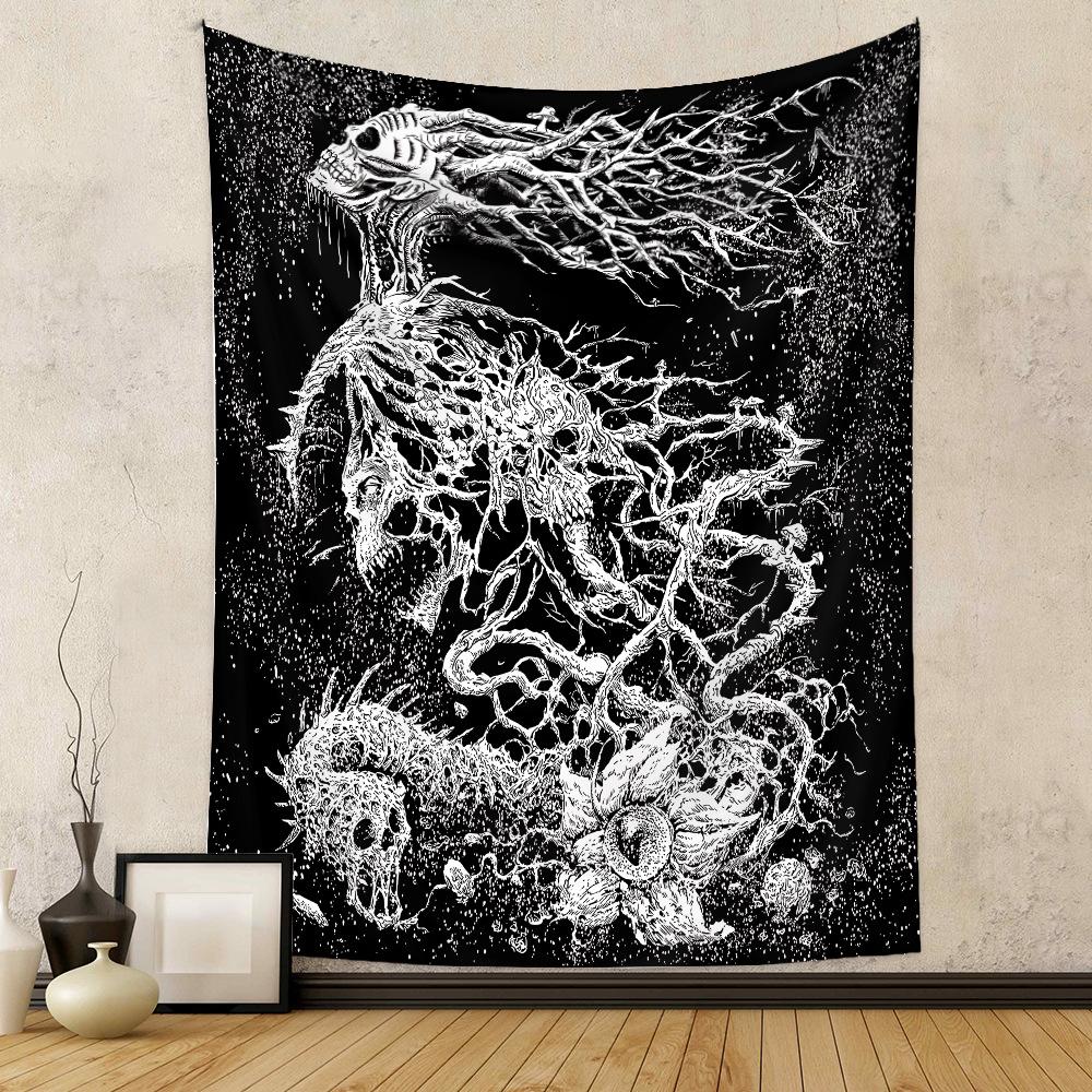 VIKAMA Cthulhu Style Twisted Roots Tapestry Dark Abstract Art Wall Hanging for Bedroom Gaming Room Gothic Decor 74x94cm(29x37in)
VIKAMA Cthulhu Style Twisted Roots Tapestry Dark Abstract Art Wall Hanging for Bedroom Gaming Room Gothic Decor 74x94cm(29x37in)
