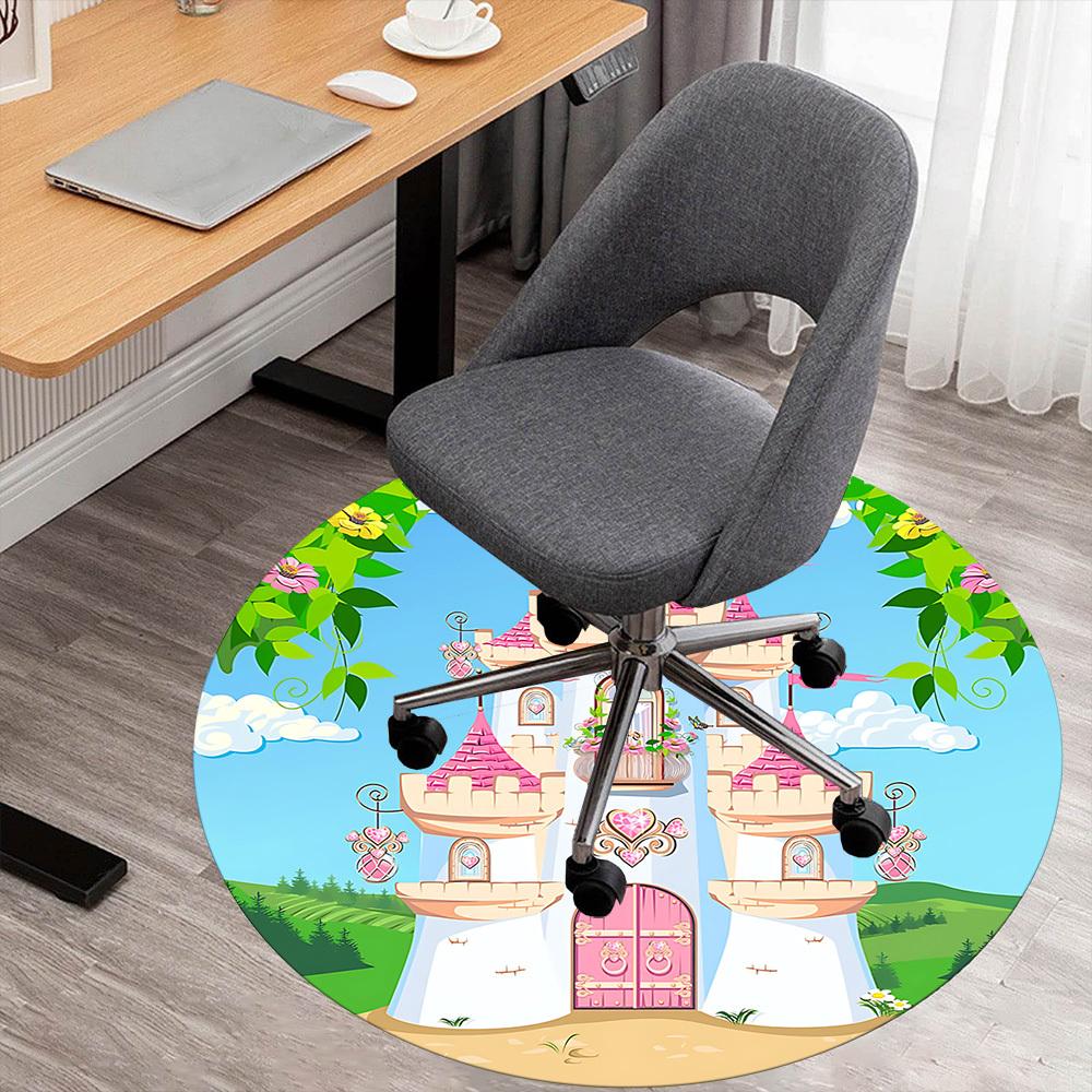 1pc castle princess Round Chair mat Area Rug - Non-Slip, Floor Mat for Office, Bedroom, and Indoor Decor c1125487 80cm by 80cm
1pc castle princess Round Chair mat Area Rug - Non-Slip, Floor Mat for Office, Bedroom, and Indoor Decor c1125487 80cm by 80cm