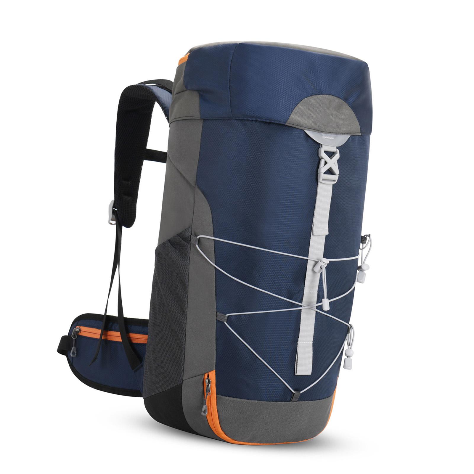 40 л Походный рюкзак Ткань Оксфорд Защита от брызг Легкая сумка для альпинизма для путешествий на открытом воздухе Темный темно-синий
40 л Походный рюкзак Ткань Оксфорд Защита от брызг Легкая сумка для альпинизма для путешествий на открытом воздухе Темный темно-синий