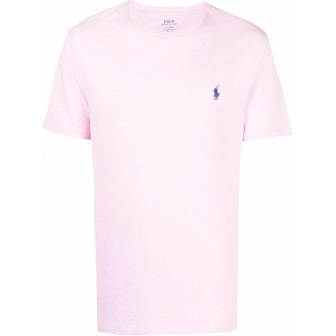 Polo Ralph Lauren однотонная футболка с вышитым логотипом и круглым вырезом, короткий рукав, мужские топы, розовый цвет 710671438-255 M
Polo Ralph Lauren однотонная футболка с вышитым логотипом и круглым вырезом, короткий рукав, мужские топы, розовый цвет 710671438-255 M