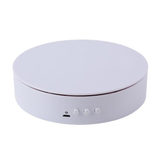 Вращающийся держатель дисплея, противоскользящий реквизит для видеосъемки, прочный и удобный электрический вращающийся поворотный стенд для дома 20cm белый
Вращающийся держатель дисплея, противоскользящий реквизит для видеосъемки, прочный и удобный электрический вращающийся поворотный стенд для дома 20cm белый