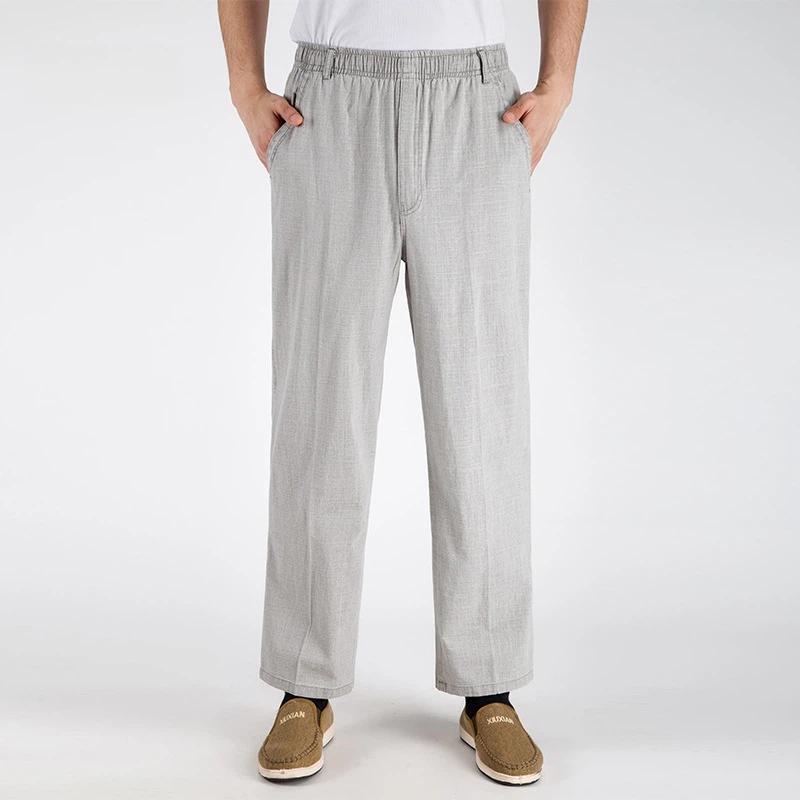 Men s Summer Thin Linen Pants, Loose High Waist Straight Leg Trousers, Breathable Cotton Linen Casual Pants For Middle-Aged & Elderly XXXL світло-сірого кольору
Men s Summer Thin Linen Pants, Loose High Waist Straight Leg Trousers, Breathable Cotton Linen Casual Pants For Middle-Aged & Elderly XXXL світло-сірого кольору
