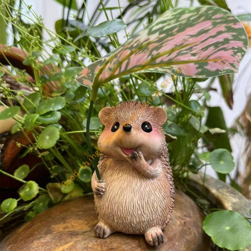 55KF Resins Hedgehog Sculpture Hedgehog Holding Leaf Figurine for Garden Landscape Home Desk Decoration Gift Ornament China Mainland
55KF Resins Hedgehog Sculpture Hedgehog Holding Leaf Figurine for Garden Landscape Home Desk Decoration Gift Ornament China Mainland