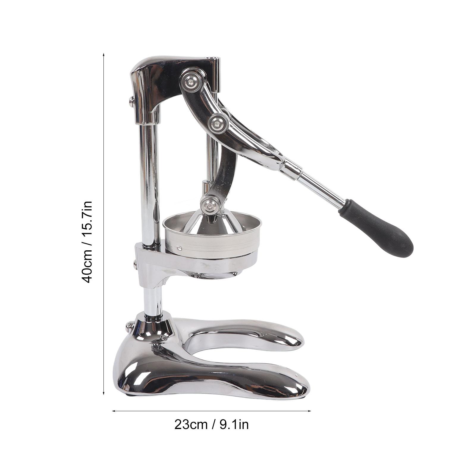 Fruit Squeezer Manual Press Juicer Stainless Steel Separate Design Hand Pressed Fruit Juicer Fruit Squeezer with U Shaped Base серебряный
Fruit Squeezer Manual Press Juicer Stainless Steel Separate Design Hand Pressed Fruit Juicer Fruit Squeezer with U Shaped Base серебряный