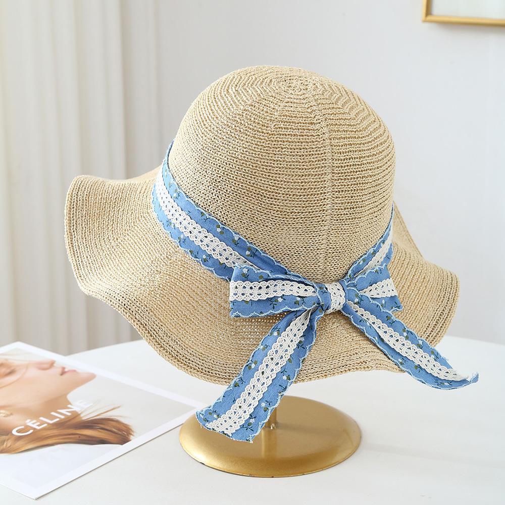 Summer Hats For Women Sun Hat With Floral Bow Wide Brimmed Korean Style Sunshade Bucket Hat Lady Beach Accessories Sunhat бежевий
Summer Hats For Women Sun Hat With Floral Bow Wide Brimmed Korean Style Sunshade Bucket Hat Lady Beach Accessories Sunhat бежевий