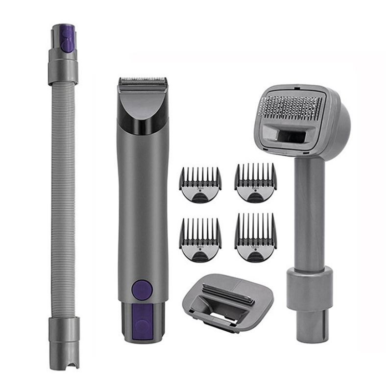 Pet Brush For Dyson V6/ V7/ V8/ V10 / V11 Vacuum Cleaner Pet Cat Dog Hair Trimmer сірий
Pet Brush For Dyson V6/ V7/ V8/ V10 / V11 Vacuum Cleaner Pet Cat Dog Hair Trimmer сірий