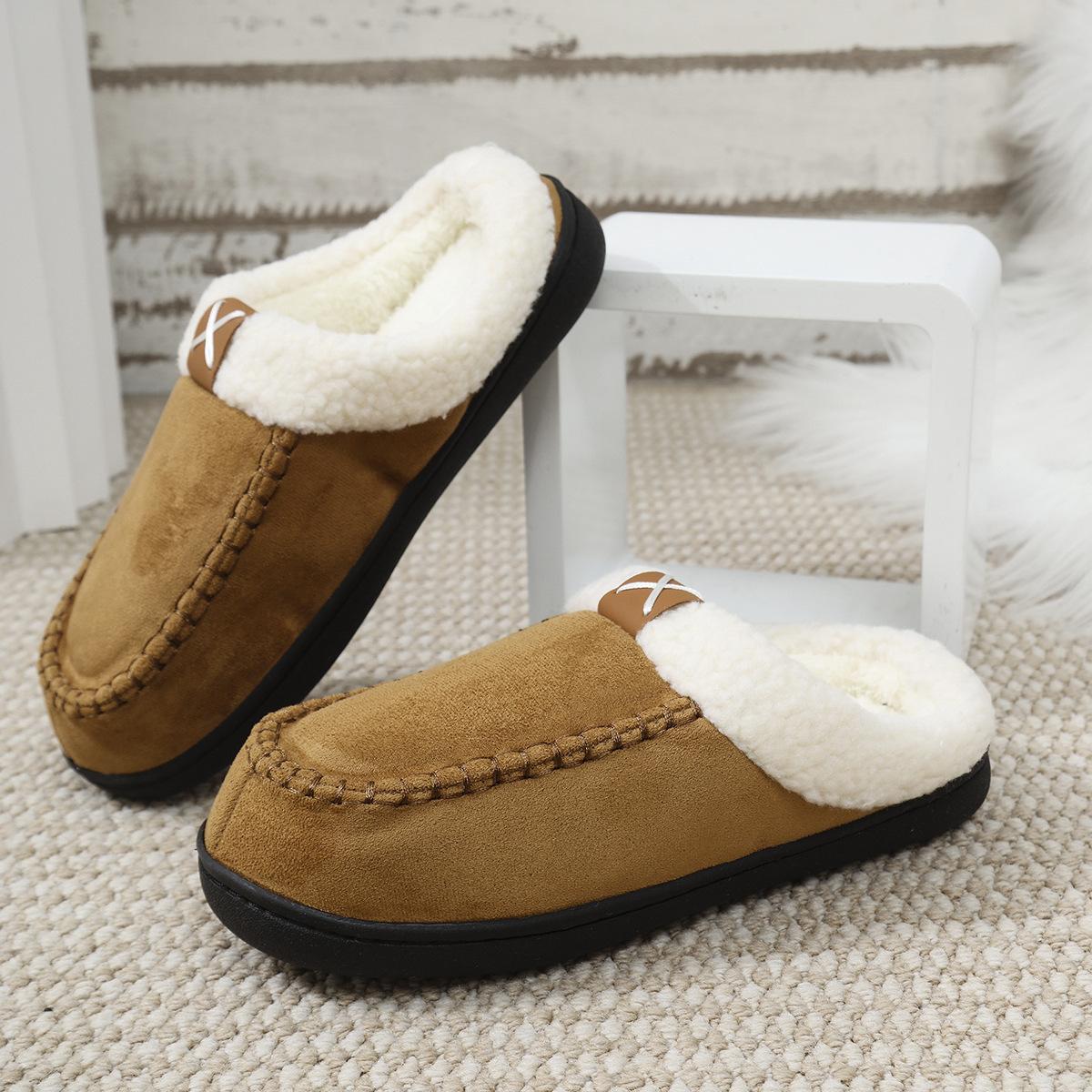 Mao Mao slippers bag head home mark shoes warm outer wear fleece non-slip thickened outer wear cotton slippers 44-45
Mao Mao slippers bag head home mark shoes warm outer wear fleece non-slip thickened outer wear cotton slippers 44-45