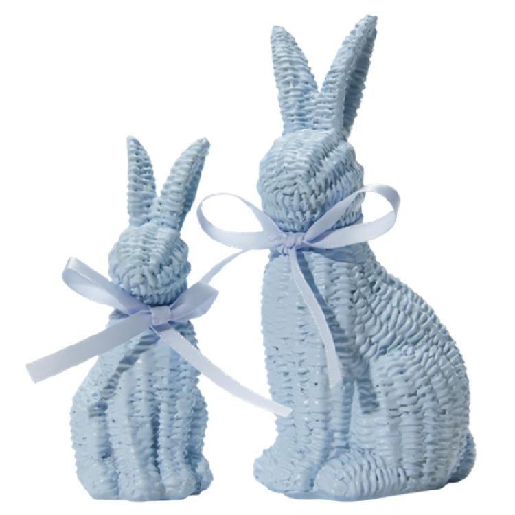 2PCS Festives Easter Bunnies Statues Cute ABS Plastic Rattan Effect Rabbit Figurines Decorations For Living Room And Office 1
2PCS Festives Easter Bunnies Statues Cute ABS Plastic Rattan Effect Rabbit Figurines Decorations For Living Room And Office 1