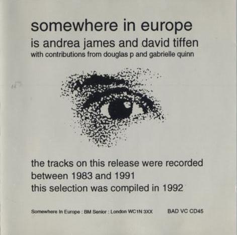 CD SOMEWHERE IN EUROPE - Gestures BADVCCD45 New European Re 1992 UK Dance & Electronica Used
CD SOMEWHERE IN EUROPE - Gestures BADVCCD45 New European Re 1992 UK Dance & Electronica Used