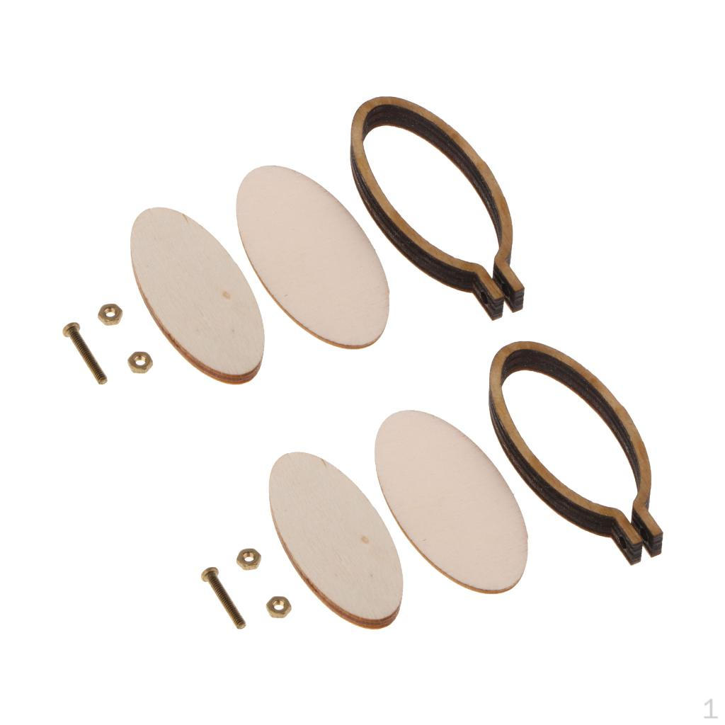 2 Pieces Wood Crafts Wooden Embroidery Hoop Mini Stitching Pendent Accessories - 6 oval vertical
2 Pieces Wood Crafts Wooden Embroidery Hoop Mini Stitching Pendent Accessories - 6 oval vertical