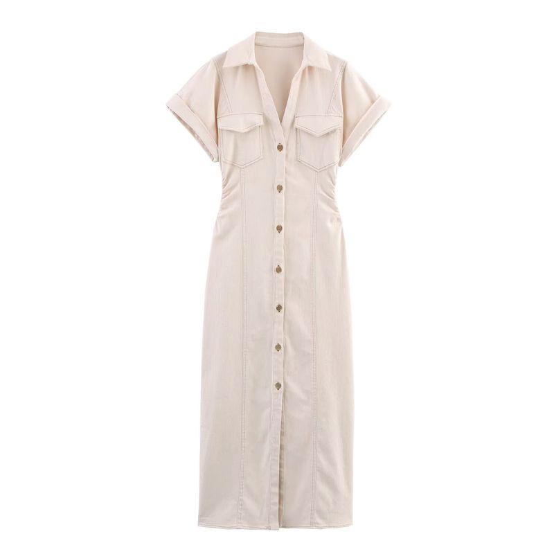 Araltay New Arrival Women s Clothing Fashion Style Fashion All-Match Minimalist Casual Style Denim Dress 2284576 Beige White L
Araltay New Arrival Women s Clothing Fashion Style Fashion All-Match Minimalist Casual Style Denim Dress 2284576 Beige White L