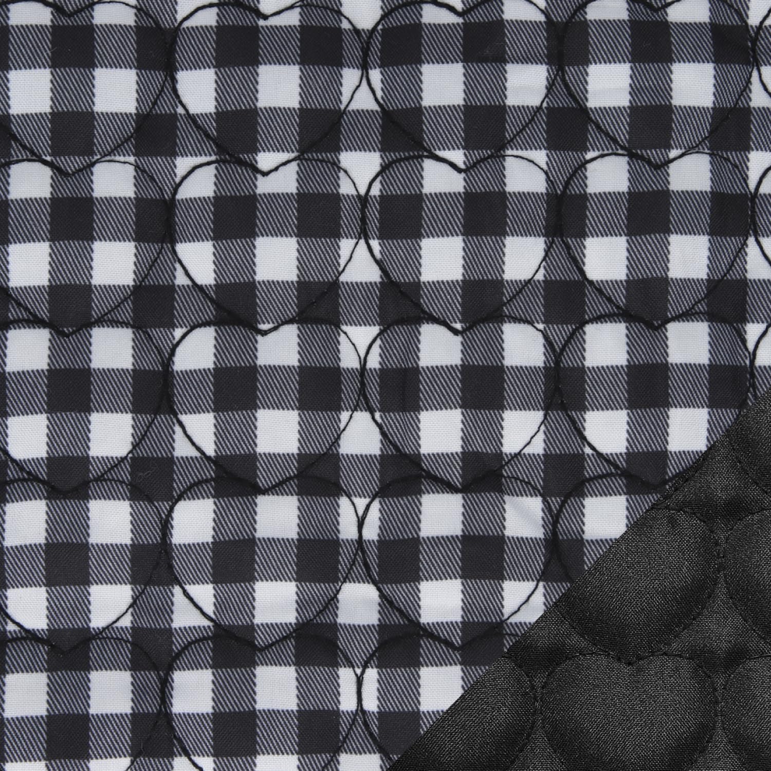 KIYOHARA Trend Fabric Quilting Check 135cm Wide x 50cm Fabric, Heart, Cut, Black, TF-85C чорний
KIYOHARA Trend Fabric Quilting Check 135cm Wide x 50cm Fabric, Heart, Cut, Black, TF-85C чорний