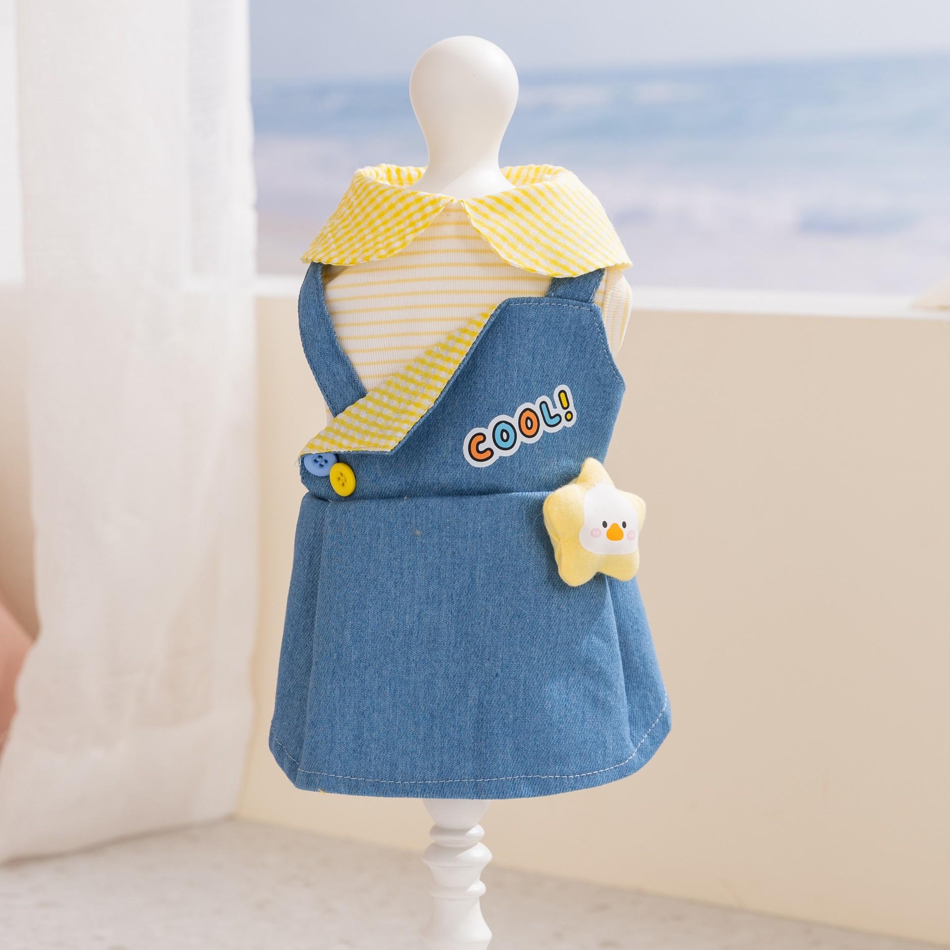 Pet clothing Cowboy style dress for pets. Small dog or pet dog clothes. Cat clothing. Skirt with straps XXL
Pet clothing Cowboy style dress for pets. Small dog or pet dog clothes. Cat clothing. Skirt with straps XXL