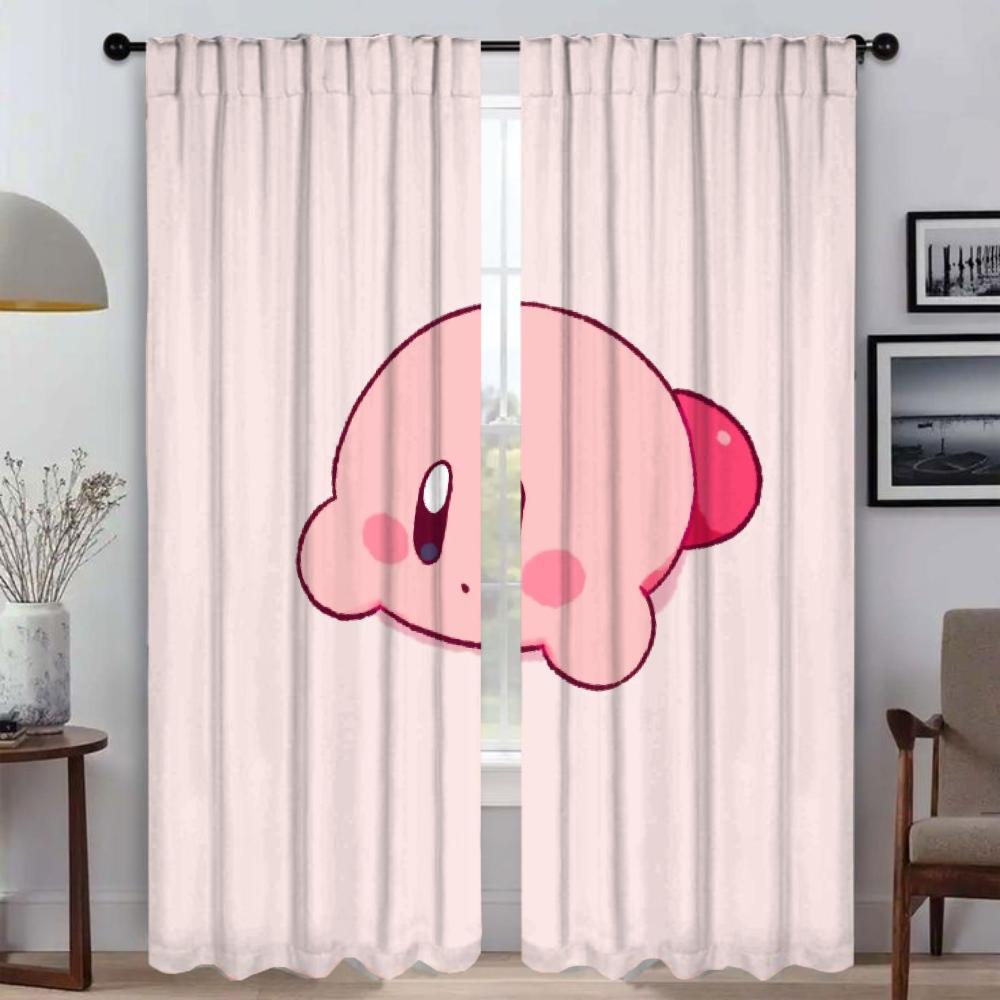 Kitchen Curtains for Bedroom Kawaii Cartoon K-Kirbys Window Curtain for Room 2 Panel Partition Shades Home Interior Curtains W50xH70cmx2pcs-CL
Kitchen Curtains for Bedroom Kawaii Cartoon K-Kirbys Window Curtain for Room 2 Panel Partition Shades Home Interior Curtains W50xH70cmx2pcs-CL