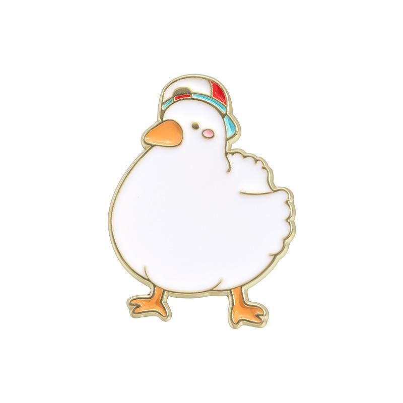 White Duck Creative Animal Brooch Pin Stylish Metal Badge Charming Accessory For All Seasons QHXZ1733
White Duck Creative Animal Brooch Pin Stylish Metal Badge Charming Accessory For All Seasons QHXZ1733