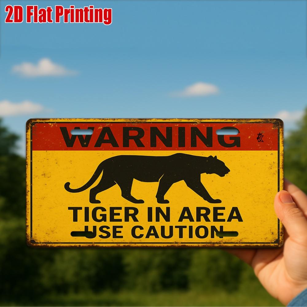 D Flatpc Vintage Metal Warning Sign Tiger in Area Cautionxcm Rustic Aluminum Wall Decor with Bold Black Yellow Design 15x30cm(5.9x7.8inch)
D Flatpc Vintage Metal Warning Sign Tiger in Area Cautionxcm Rustic Aluminum Wall Decor with Bold Black Yellow Design 15x30cm(5.9x7.8inch)