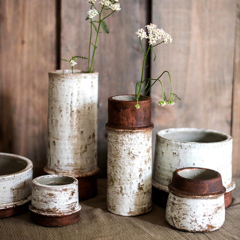 American Industrial Style Ceramic Vase and Flower Ware, Retro Art Decor, Middle Ages Flower Pot Decoration, Non Hydroponic
American Industrial Style Ceramic Vase and Flower Ware, Retro Art Decor, Middle Ages Flower Pot Decoration, Non Hydroponic