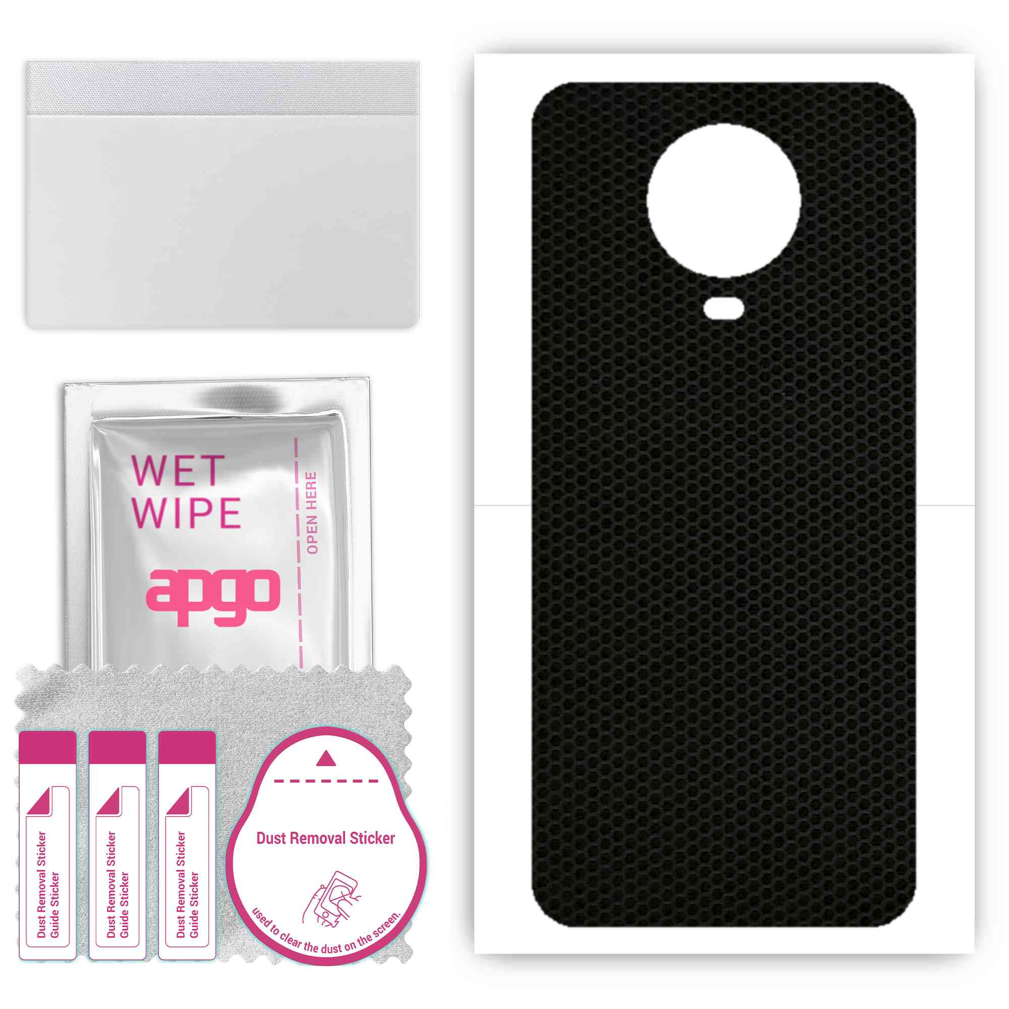 Apgo Protective Skin Sticker для задньої панелі, сумісної з Nokia G20, Wrap Film, Foil, Vinyl - Pattern Matrix
Apgo Protective Skin Sticker для задньої панелі, сумісної з Nokia G20, Wrap Film, Foil, Vinyl - Pattern Matrix