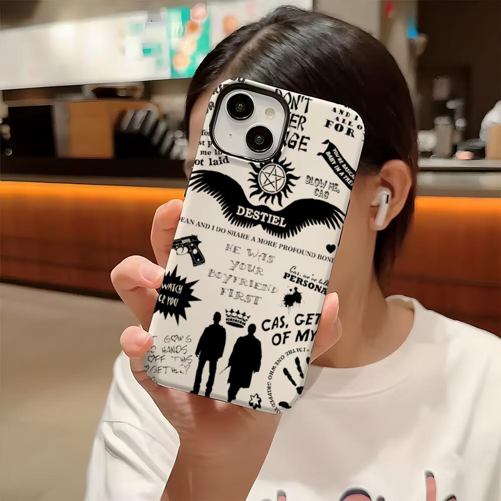 TV Series S-Supernatural Phone Case For Iphone 16 Pro Max 15 13 14 12 11 14 Pro Max 15 Pro Max Two-in-one Cover iPhone15
TV Series S-Supernatural Phone Case For Iphone 16 Pro Max 15 13 14 12 11 14 Pro Max 15 Pro Max Two-in-one Cover iPhone15