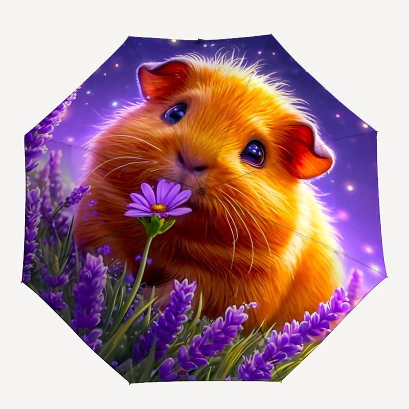 1pc Lavender Guinea Pig Automatic Umbrella - 8-Rib Durable Frame, Portable Fashion Accessory & Holiday Gift yy251117124
1pc Lavender Guinea Pig Automatic Umbrella - 8-Rib Durable Frame, Portable Fashion Accessory & Holiday Gift yy251117124